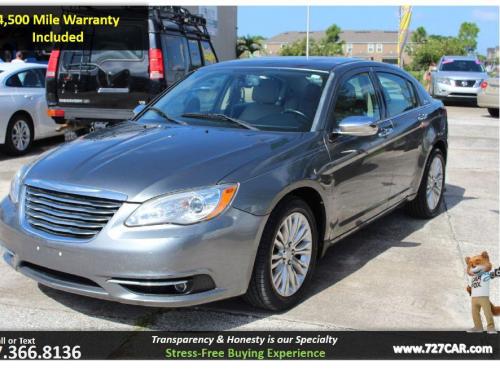 2012 CHRYSLER 200 4DR