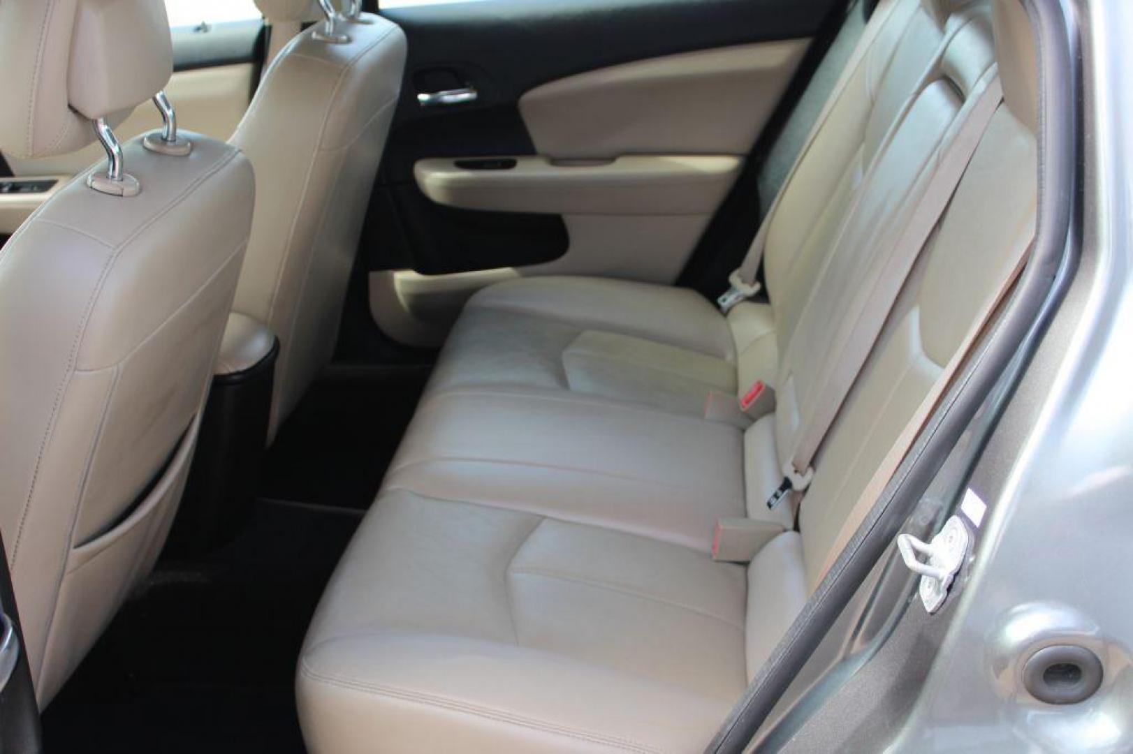 2012 SILVER CHRYSLER 200 LIMITED (1C3CCBCB7CN) with an 2.4L engine, Automatic transmission, located at 6921 40th St N, Pinellas Park, FL, 33781, (727) 366-8136, 27.834944, -82.687653 - Photo#12