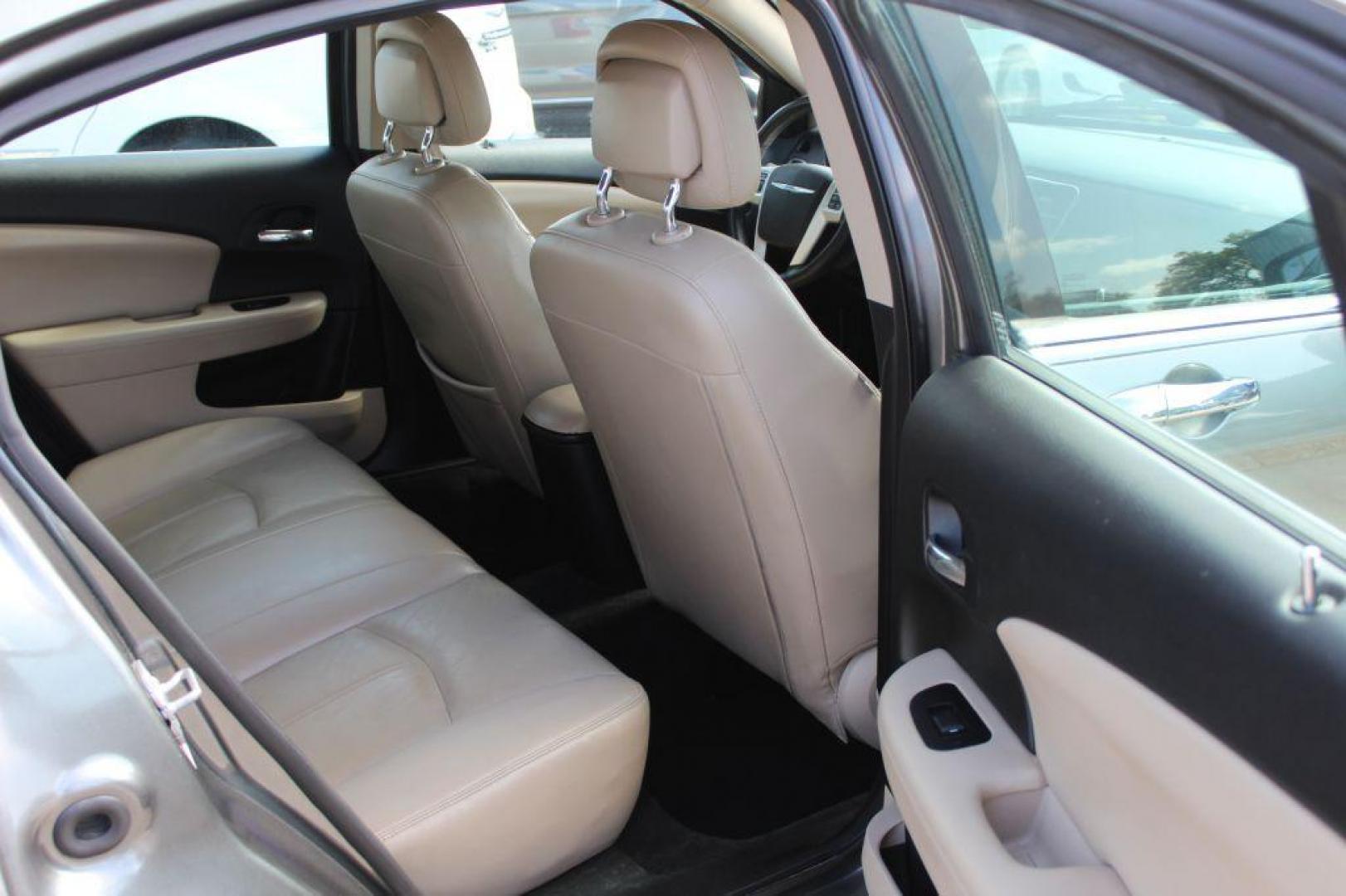 2012 SILVER CHRYSLER 200 LIMITED (1C3CCBCB7CN) with an 2.4L engine, Automatic transmission, located at 6921 40th St N, Pinellas Park, FL, 33781, (727) 366-8136, 27.834944, -82.687653 - Photo#14