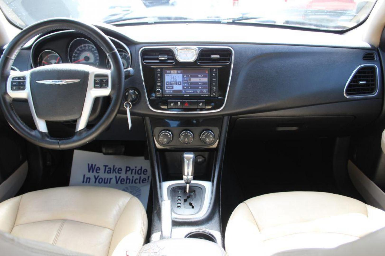 2012 SILVER CHRYSLER 200 LIMITED (1C3CCBCB7CN) with an 2.4L engine, Automatic transmission, located at 6921 40th St N, Pinellas Park, FL, 33781, (727) 366-8136, 27.834944, -82.687653 - Photo#18