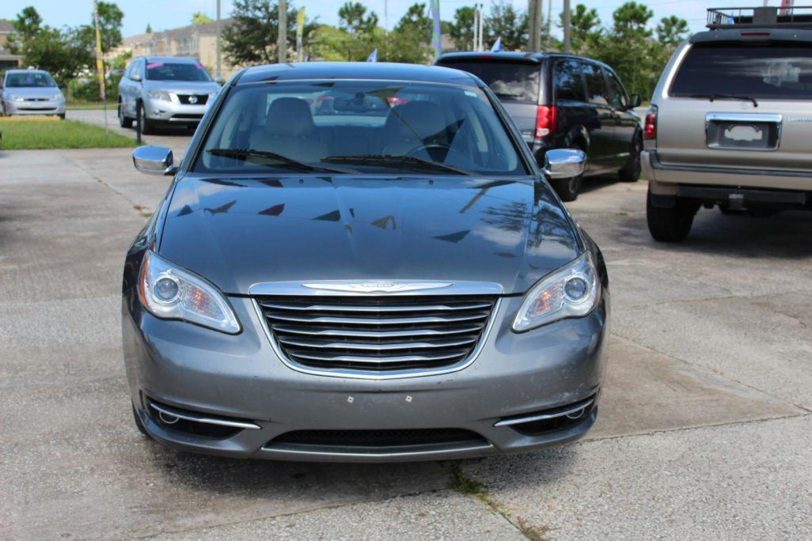 2012 SILVER CHRYSLER 200 LIMITED (1C3CCBCB7CN) with an 2.4L engine, Automatic transmission, located at 6921 40th St N, Pinellas Park, FL, 33781, (727) 366-8136, 27.834944, -82.687653 - Photo#7