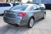 2012 SILVER CHRYSLER 200 LIMITED (1C3CCBCB7CN) with an 2.4L engine, Automatic transmission, located at 6921 40th St N, Pinellas Park, FL, 33781, (727) 366-8136, 27.834944, -82.687653 - Photo#4