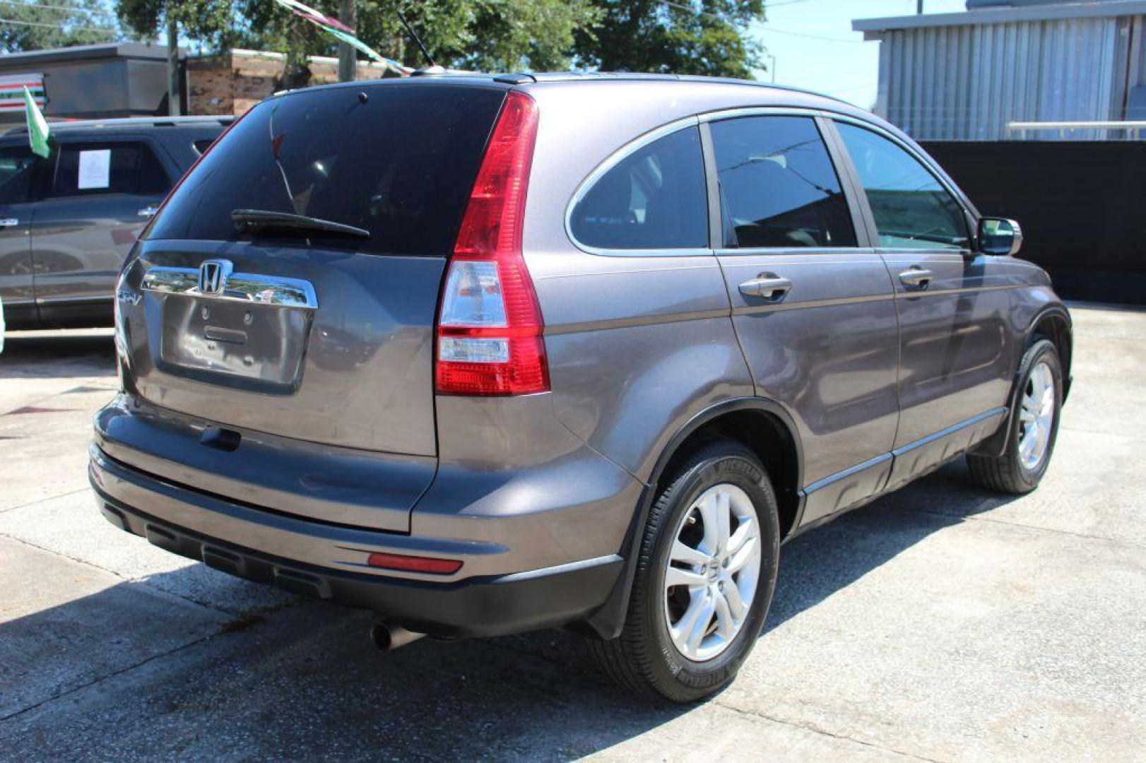2010 GREY HONDA CR-V EXL (5J6RE3H71AL) with an 2.4L engine, Automatic transmission, located at 6921 40th St N, Pinellas Park, FL, 33781, (727) 366-8136, 27.834944, -82.687653 - 1-Owner CRV, EX-L model. Fully Loaded with Leather Interior, Ice Cold A/C, Automatic, Power options Extra Clean Inside and out, Fully Serviced and Ready to go Anywhere. *****100% TRANSPARENT PRICING ***** 125-Point Inspection Completed, Fully Serviced and Ready To Go! Family Owned and Oper - Photo#4