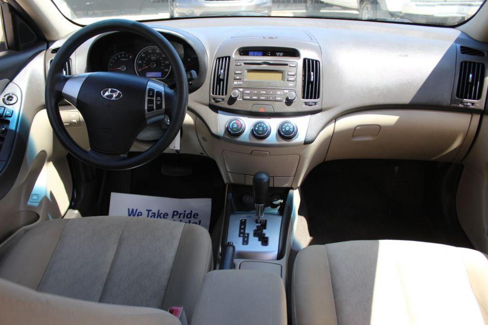 2010 GOLD HYUNDAI ELANTRA GLS (KMHDU4AD8AU) with an 2.0L engine, Automatic transmission, located at 6921 40th St N, Pinellas Park, FL, 33781, (727) 366-8136, 27.834944, -82.687653 - Gorgeous Elantra, Extremely Clean inside and out with Super low miles. Just been Fully Serviced and inspected. Brand New Tires Installed, New Brakes, Fresh Oil and Filter Change. This Vehicle is reliable and will take you anywhere in style and comfort. Would make a Great Student Car, Commuter GAS - Photo#15