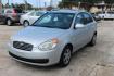 2007 SILVER HYUNDAI ACCENT GLS (KMHCN46C57U) with an 1.6L engine, Automatic transmission, located at 6921 40th St N, Pinellas Park, FL, 33781, (727) 366-8136, 27.834944, -82.687653 - Photo#0