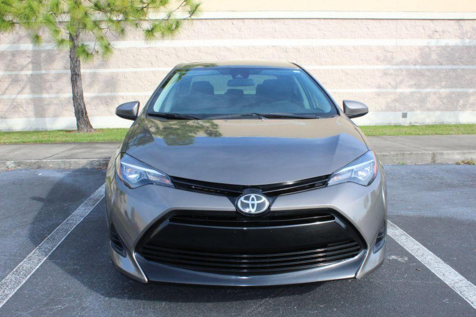 2019 GRAY TOYOTA COROLLA LE (2T1BURHE4KC) with an 1.8L engine, Continuously Variable transmission, located at 6921 40th St N, Pinellas Park, FL, 33781, (727) 366-8136, 27.834944, -82.687653 - Photo#7