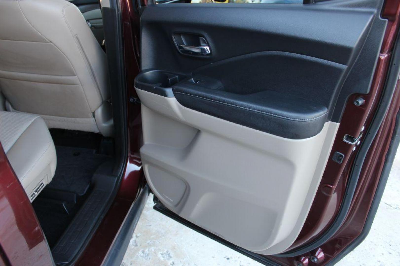 2017 MAROON HONDA RIDGELINE RTL (5FPYK3F63HB) with an 3.5L engine, Automatic transmission, located at 6921 40th St N, Pinellas Park, FL, 33781, (727) 366-8136, 27.834944, -82.687653 - Photo#37