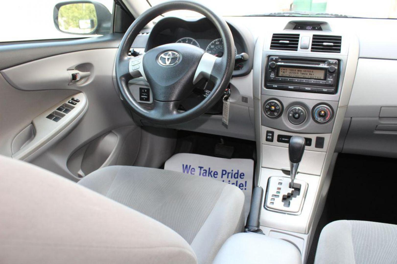 2012 GREY TOYOTA COROLLA LE (2T1BU4EE2CC) with an 1.8L engine, Automatic transmission, located at 6921 40th St N, Pinellas Park, FL, 33781, (727) 366-8136, 27.834944, -82.687653 - Photo#23