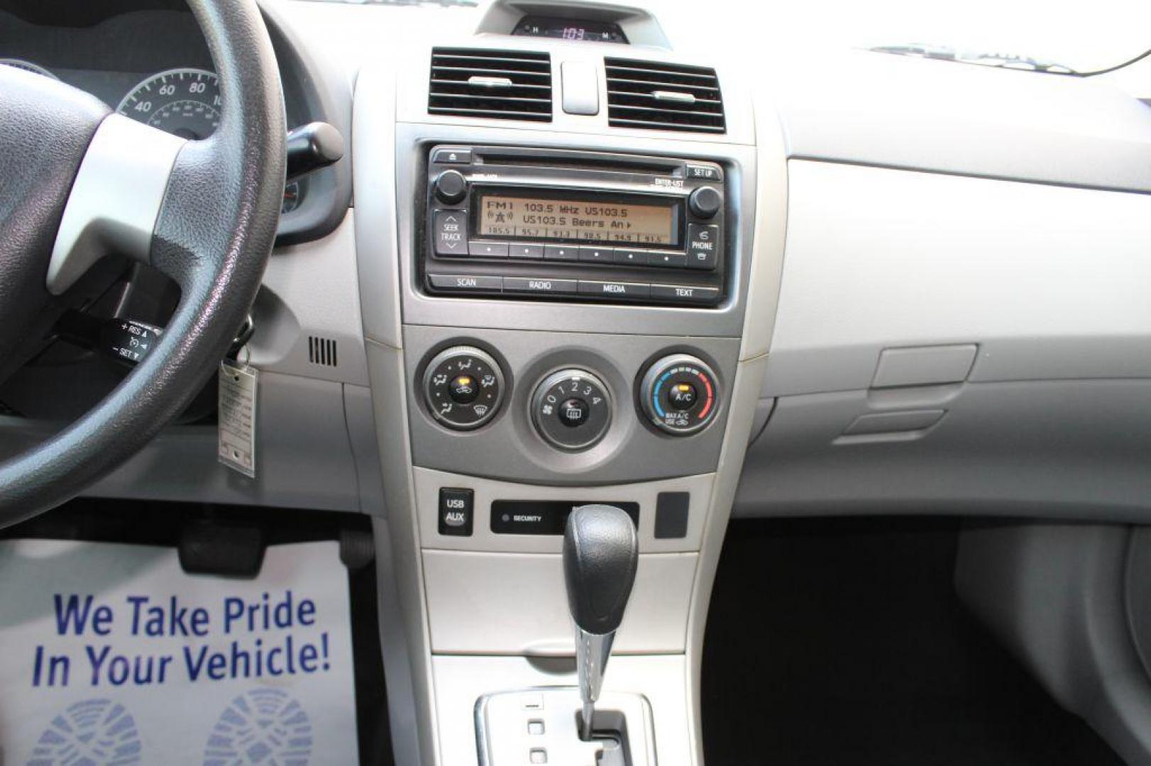 2012 GREY TOYOTA COROLLA LE (2T1BU4EE2CC) with an 1.8L engine, Automatic transmission, located at 6921 40th St N, Pinellas Park, FL, 33781, (727) 366-8136, 27.834944, -82.687653 - Photo#29