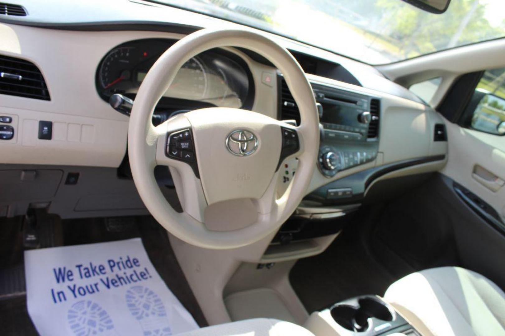 2013 GRAY TOYOTA SIENNA LE (5TDKK3DC3DS) with an 3.5L engine, Automatic transmission, located at 6921 40th St N, Pinellas Park, FL, 33781, (727) 366-8136, 27.834944, -82.687653 - Photo#11