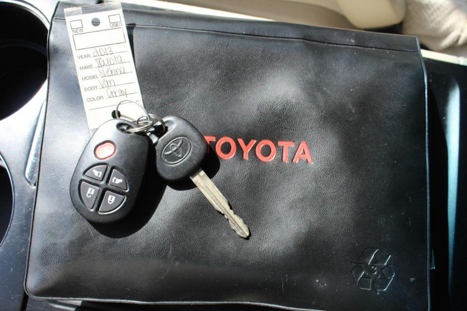 2013 GRAY TOYOTA SIENNA LE (5TDKK3DC3DS) with an 3.5L engine, Automatic transmission, located at 6921 40th St N, Pinellas Park, FL, 33781, (727) 366-8136, 27.834944, -82.687653 - Photo#41