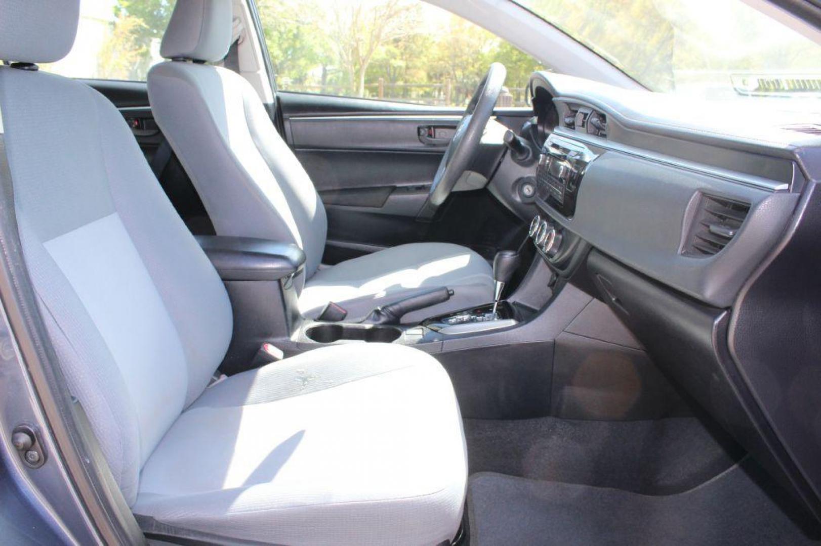 2014 GRAY TOYOTA COROLLA L (2T1BURHE5EC) with an 1.8L engine, Automatic transmission, located at 6921 40th St N, Pinellas Park, FL, 33781, (727) 366-8136, 27.834944, -82.687653 - Photo#22