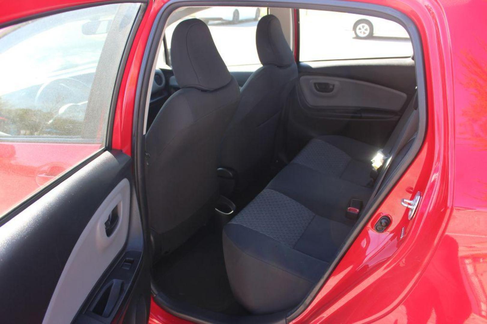 2016 RED TOYOTA YARIS L (VNKKTUD31GA) with an 1.5L engine, Automatic transmission, located at 6921 40th St N, Pinellas Park, FL, 33781, (727) 366-8136, 27.834944, -82.687653 - 2016 Toyota Yaris - Clean with Low Miles and Full CarFax Report - Fully Serviced and Ready to Go with Aux Inputs, Bluetooth Options and More, Great First Car, Good for Work Commute, School or Any Food Delivery Services! Must See! *****100% TRANSPARENT PRICING ***** 125-Point Inspection Completed, - Photo#11