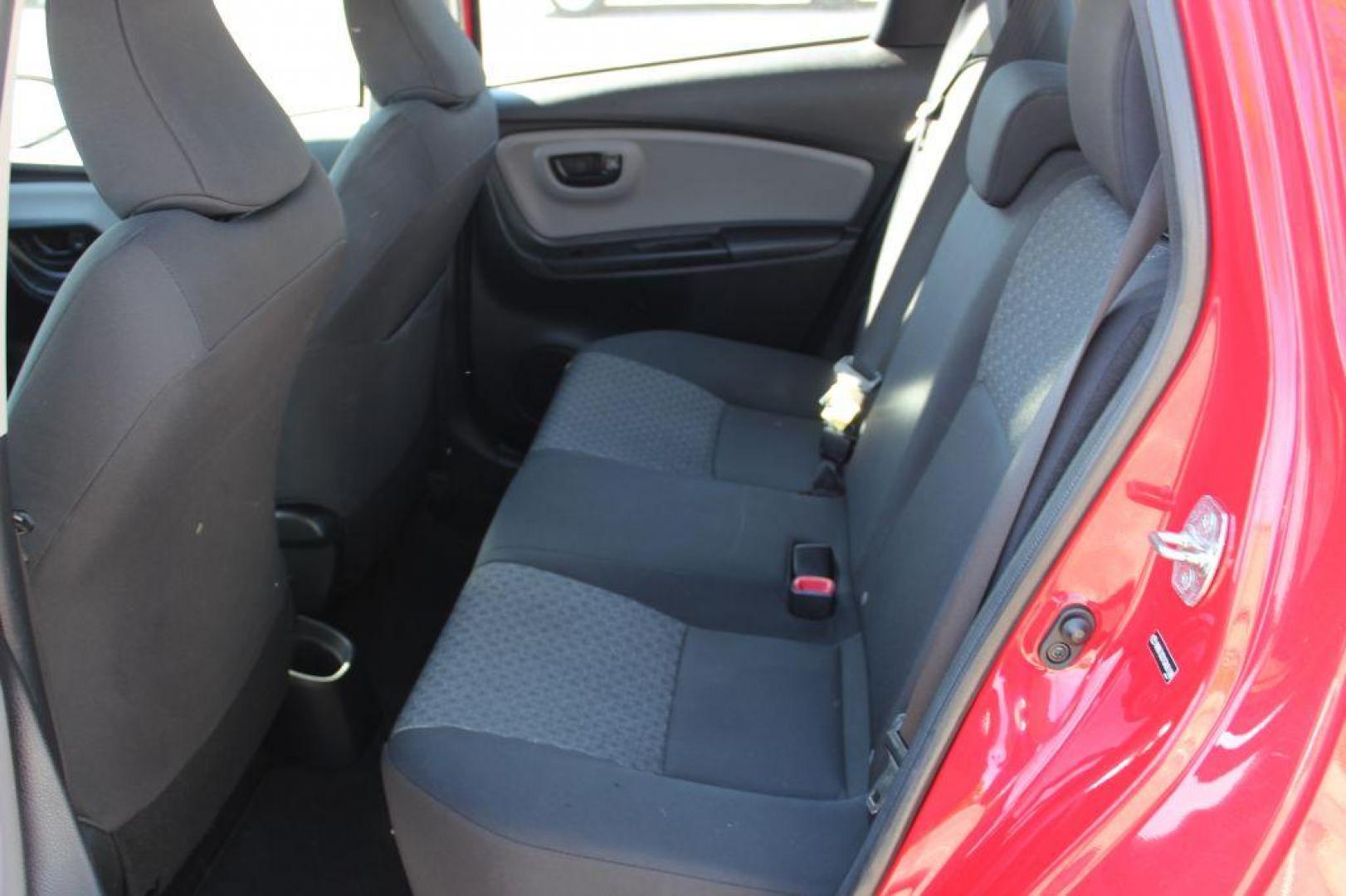 2016 RED TOYOTA YARIS L (VNKKTUD31GA) with an 1.5L engine, Automatic transmission, located at 6921 40th St N, Pinellas Park, FL, 33781, (727) 366-8136, 27.834944, -82.687653 - 2016 Toyota Yaris - Clean with Low Miles and Full CarFax Report - Fully Serviced and Ready to Go with Aux Inputs, Bluetooth Options and More, Great First Car, Good for Work Commute, School or Any Food Delivery Services! Must See! *****100% TRANSPARENT PRICING ***** 125-Point Inspection Completed, - Photo#12