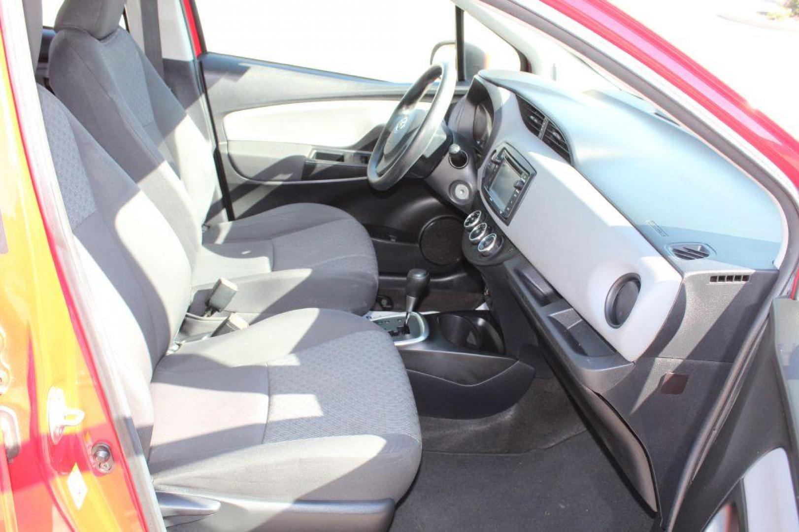 2016 RED TOYOTA YARIS L (VNKKTUD31GA) with an 1.5L engine, Automatic transmission, located at 6921 40th St N, Pinellas Park, FL, 33781, (727) 366-8136, 27.834944, -82.687653 - 2016 Toyota Yaris - Clean with Low Miles and Full CarFax Report - Fully Serviced and Ready to Go with Aux Inputs, Bluetooth Options and More, Great First Car, Good for Work Commute, School or Any Food Delivery Services! Must See! *****100% TRANSPARENT PRICING ***** 125-Point Inspection Completed, - Photo#18