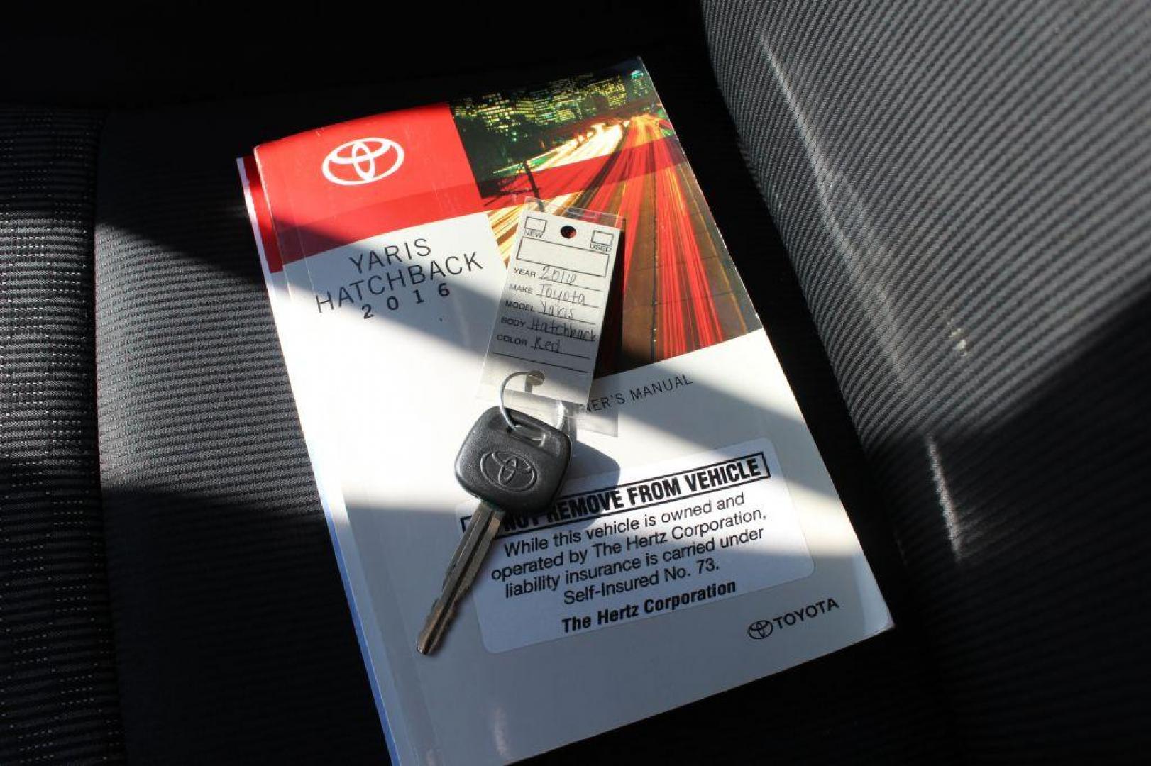 2016 RED TOYOTA YARIS L (VNKKTUD31GA) with an 1.5L engine, Automatic transmission, located at 6921 40th St N, Pinellas Park, FL, 33781, (727) 366-8136, 27.834944, -82.687653 - 2016 Toyota Yaris - Clean with Low Miles and Full CarFax Report - Fully Serviced and Ready to Go with Aux Inputs, Bluetooth Options and More, Great First Car, Good for Work Commute, School or Any Food Delivery Services! Must See! *****100% TRANSPARENT PRICING ***** 125-Point Inspection Completed, - Photo#29