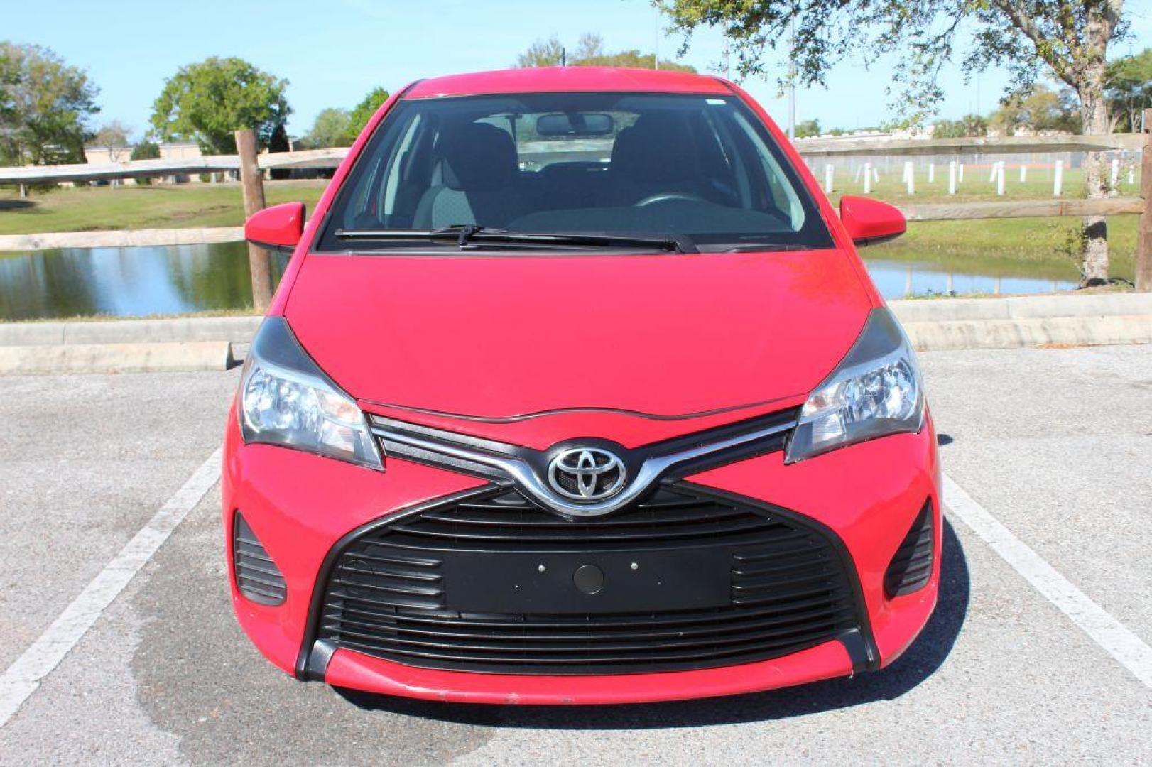 2016 RED TOYOTA YARIS L (VNKKTUD31GA) with an 1.5L engine, Automatic transmission, located at 6921 40th St N, Pinellas Park, FL, 33781, (727) 366-8136, 27.834944, -82.687653 - 2016 Toyota Yaris - Clean with Low Miles and Full CarFax Report - Fully Serviced and Ready to Go with Aux Inputs, Bluetooth Options and More, Great First Car, Good for Work Commute, School or Any Food Delivery Services! Must See! *****100% TRANSPARENT PRICING ***** 125-Point Inspection Completed, - Photo#7